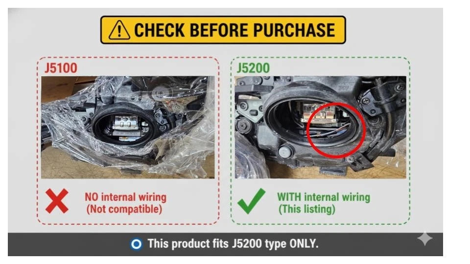 17-20 KIA Stinger Pair Dynamic bending LED Headlight